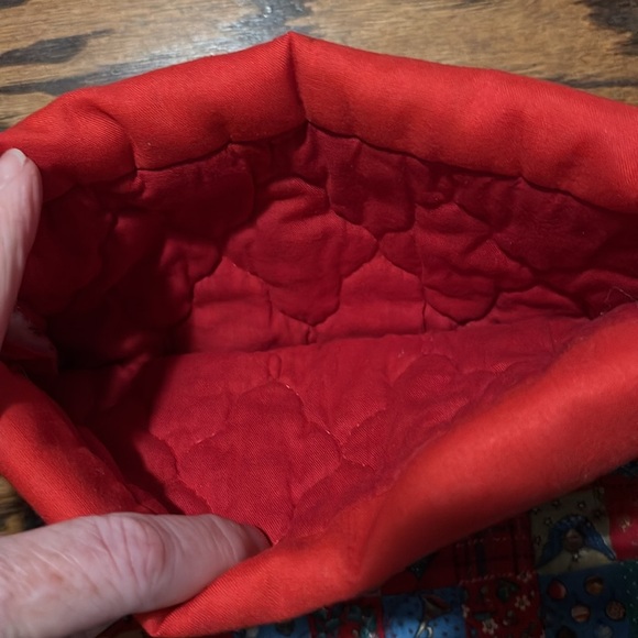 Christmas Stocking Vintage Quilted - Picture 3 of 7